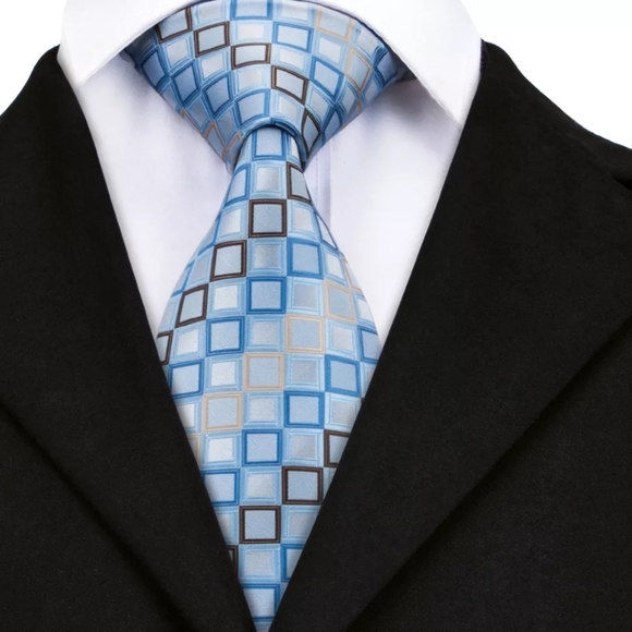 BLEWZ SILK TIE~SQUARE~CUFF SETZ - Picture 5 of 8